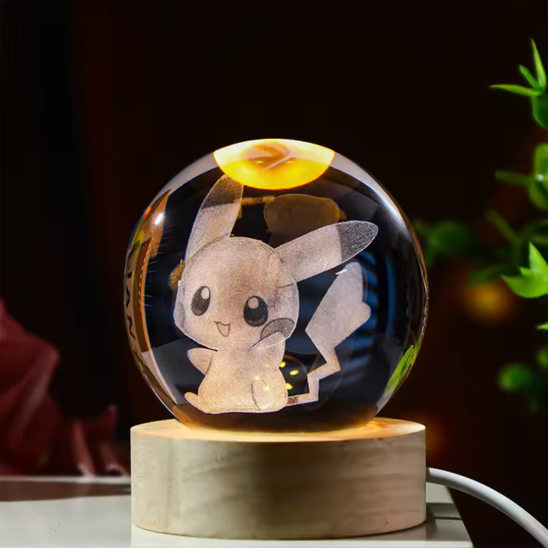 Bola de cristal 3D de Pokémon
