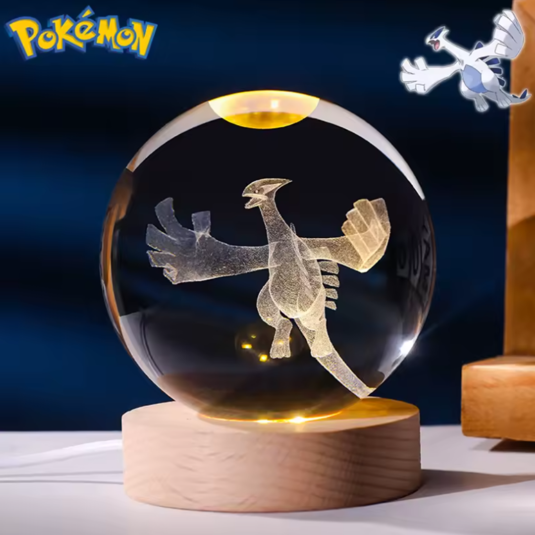 Bola de cristal 3D de Pokémon