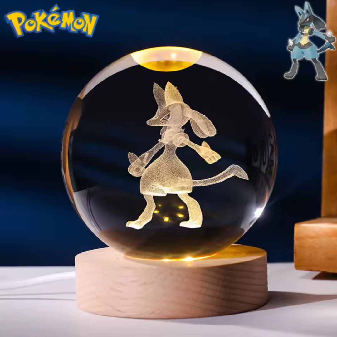 Bola de cristal 3D de Pokémon