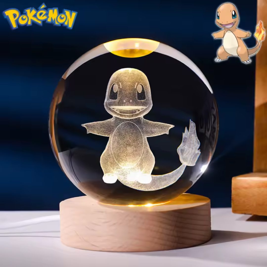 Bola de cristal 3D de Pokémon
