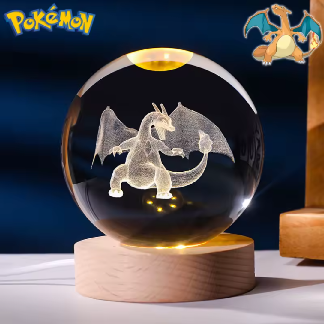 Bola de cristal 3D de Pokémon
