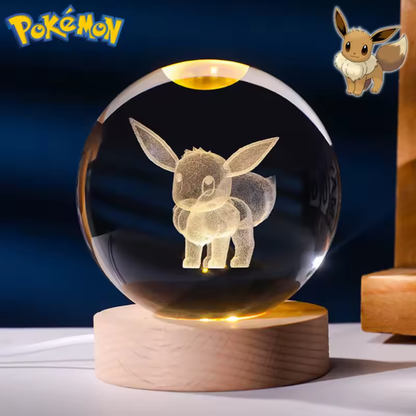 Bola de cristal 3D de Pokémon