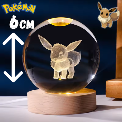 Bola de cristal 3D de Pokémon