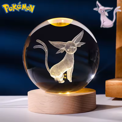 Bola de cristal 3D de Pokémon