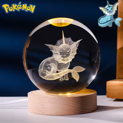 Bola de cristal 3D de Pokémon