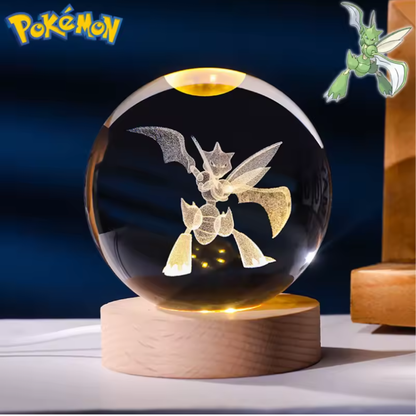 Bola de cristal 3D de Pokémon