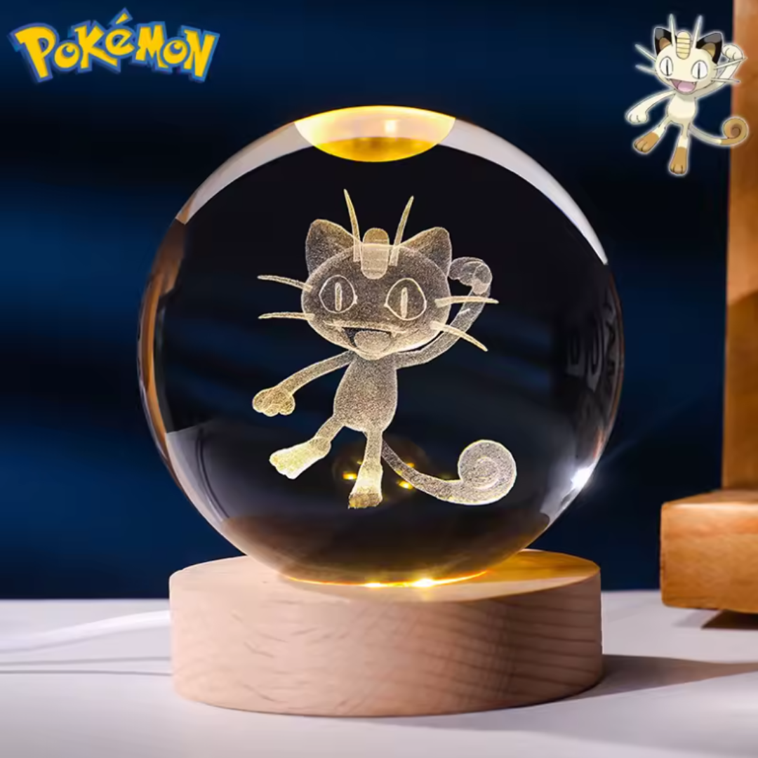 Bola de cristal 3D de Pokémon