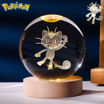 Bola de cristal 3D de Pokémon