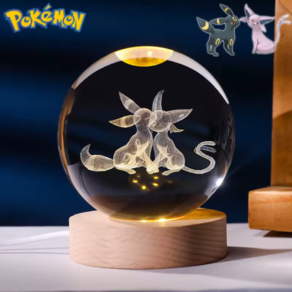 Bola de cristal 3D de Pokémon